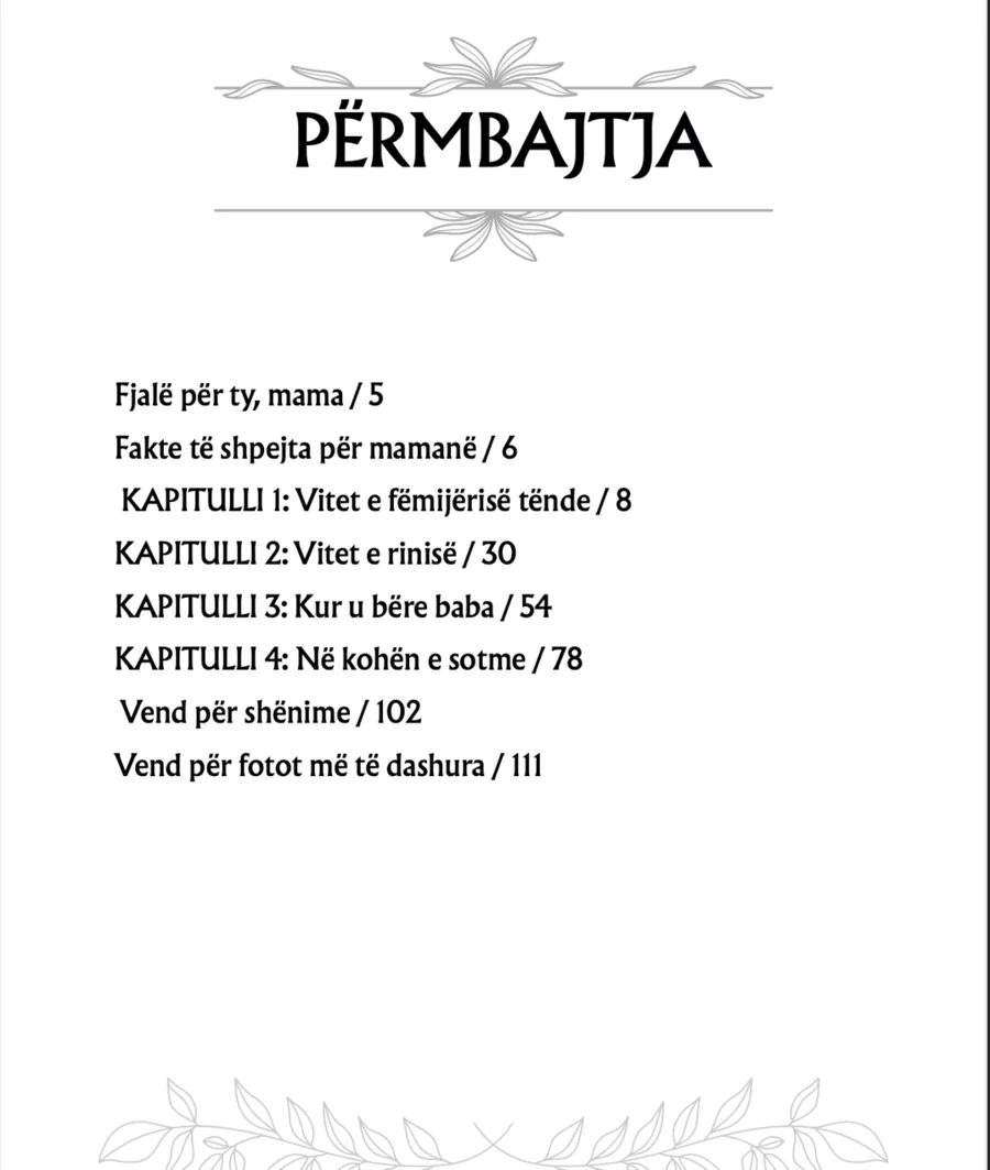 Faqe nga libri — shembull 5